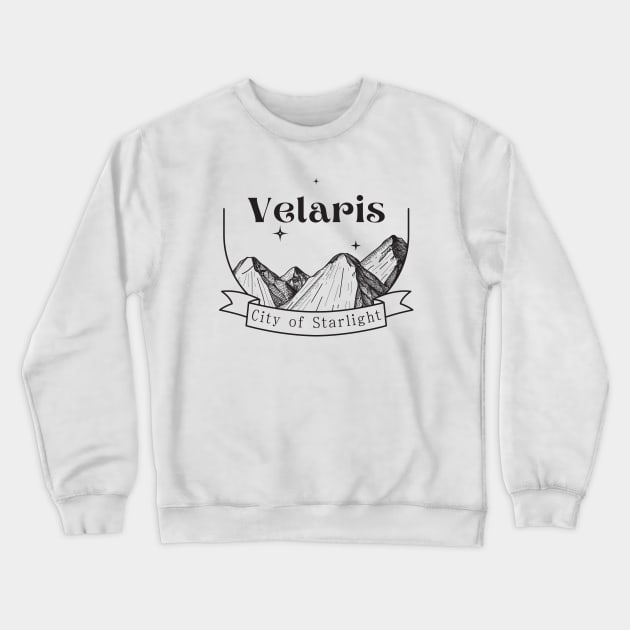 Velaris City of Starlight SJM ACOTAR Bookish Vintage Crewneck Sweatshirt by JDVNart